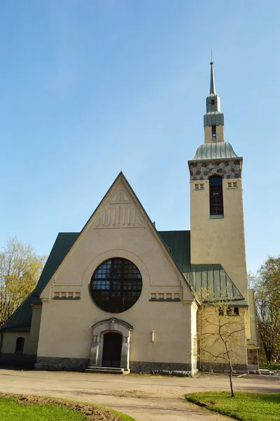 Iglesia Luterana de la Transfiguración en Zelenogorsk — Foto de Stock