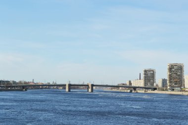 Neva Nehri ve volodarsky Köprüsü, st.petersburg