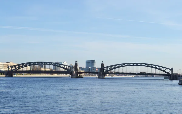 stock image Bridge Peter the Great. St.Petersburg