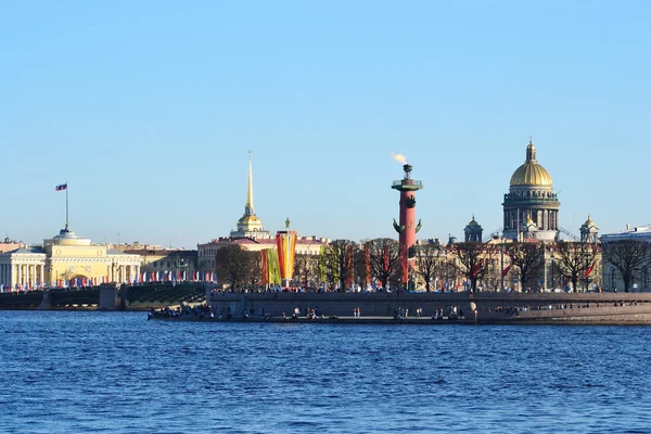 Flecha Vasilevsky isla, San Petersburgo —  Fotos de Stock