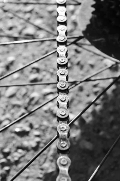 Fahrradkette — Stockfoto