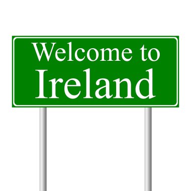Hoşgeldiniz İrlanda, kavram yol levhası