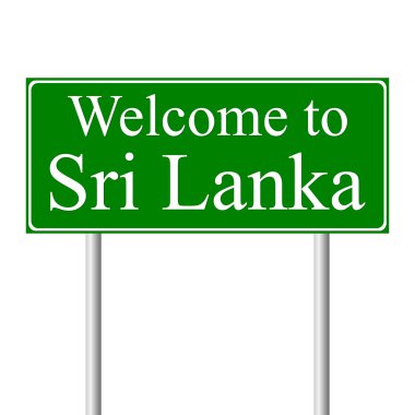 Sri lanka, kavram yol işaret edilir