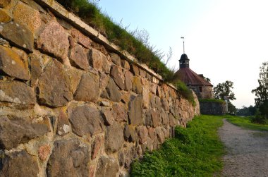 eski korela kale de akşam duvar