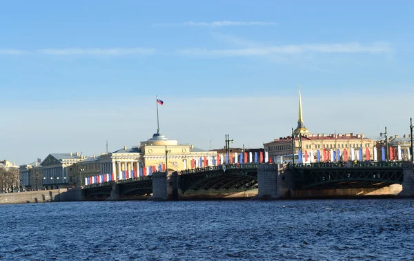 宫桥、 圣彼得堡 — 图库照片