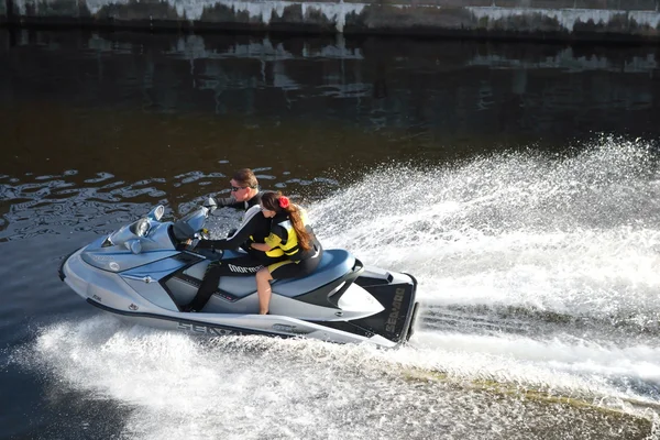 Stock image High-speed jetski