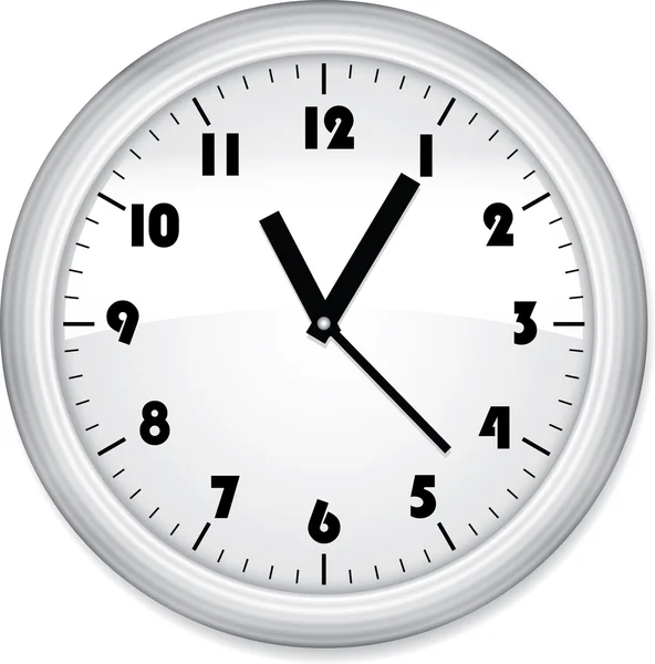 Office clock — Stock Vector