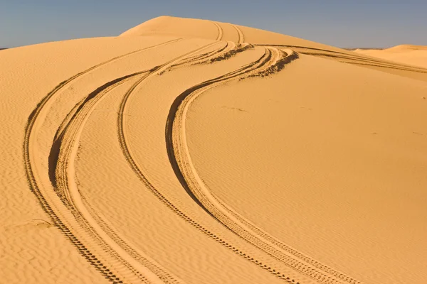 Erg Chebbi dans le désert du Sahara — Photo