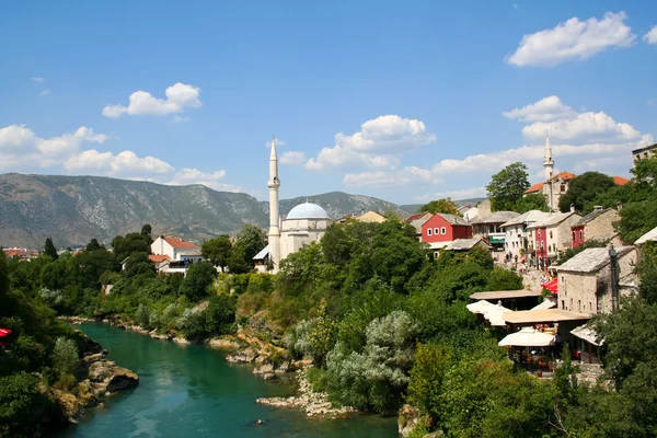 Gyönyörű kilátás nyílik a Mostar — Stock Fotó