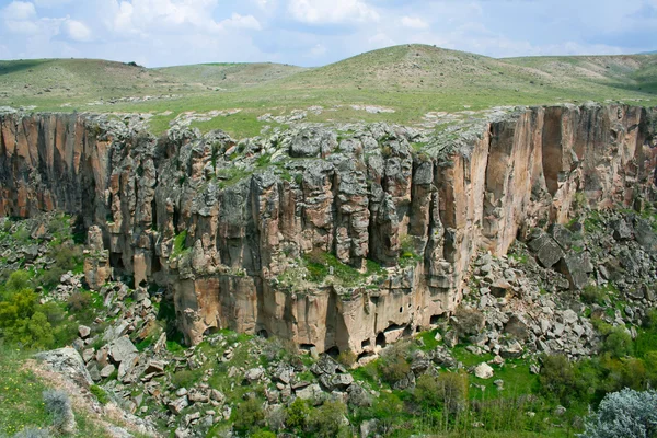 Удивительный вид на долину Ихлары — стоковое фото