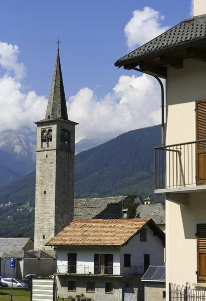 Church in the italian village — Stock Photo, Image