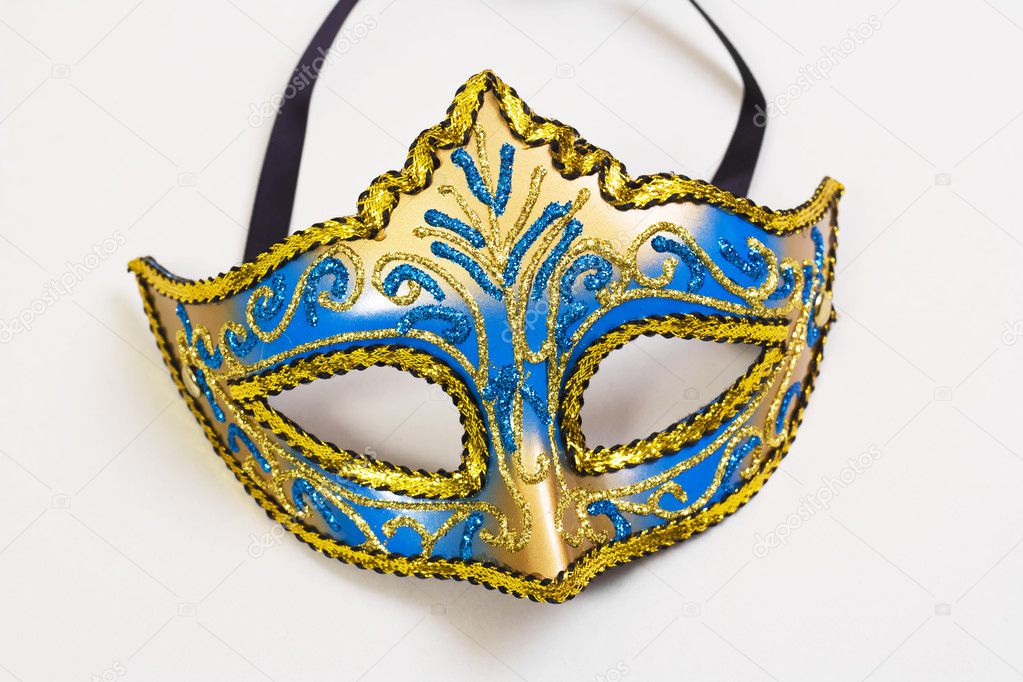 Colored carnival mask