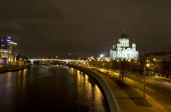 Moskva, Ryssland, katedralen i jesus Kristus Frälsaren — Stockfoto