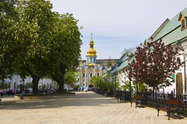 Kiev, Kievo-Pecherskaya lavra monastery clipart