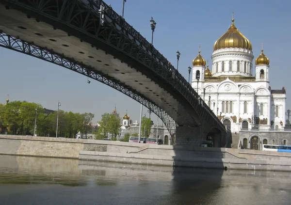 Moskou, kathedraal van Jezus Christus Verlosser — Stockfoto