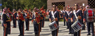 Jordanian military orchestra clipart