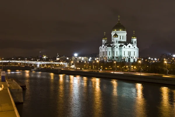Moscú, catedral de Jesucristo Salvador — Foto de Stock