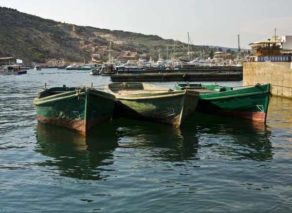 Three boats — Stock Photo, Image
