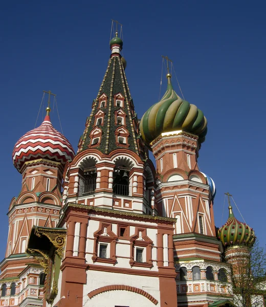 Basilikum-Kathedrale (pokrovskiy), Moskau — Stockfoto