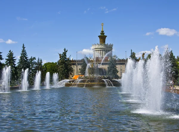 Москва, фонтан — стоковое фото