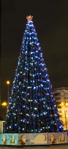 Karácsonyfa, Moszkva — Stock Fotó