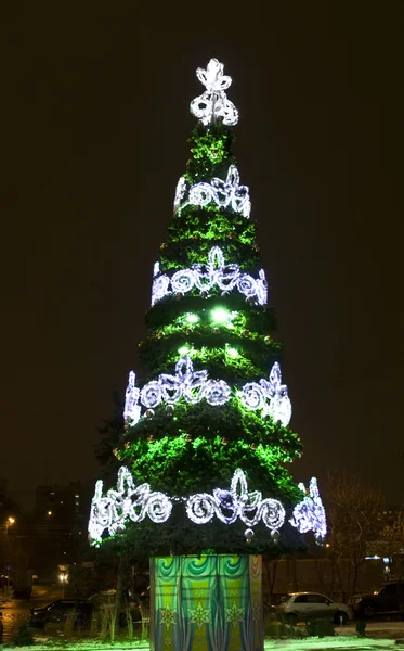 Christmas tree, Moscow — Stock Photo, Image