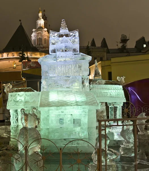 Moscú, palacio de hielo — Foto de Stock