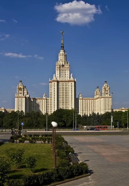 Moskva, státní univerzita — Stock fotografie