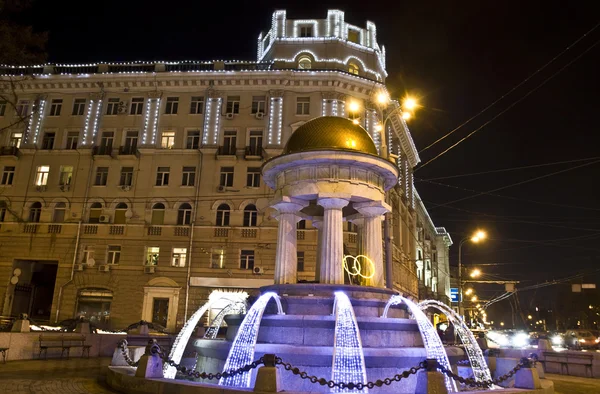 Mosca, fontana elettrica — Foto Stock
