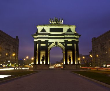 Moscow, Triumphal arch clipart