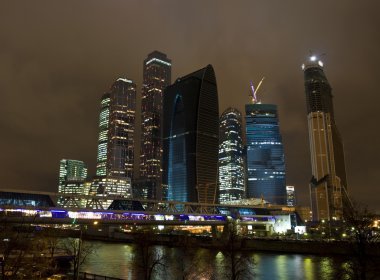 Moscow, moscow city İş Merkezi