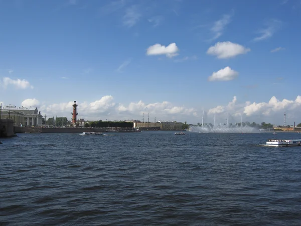 San Petersburgo, terraplén —  Fotos de Stock