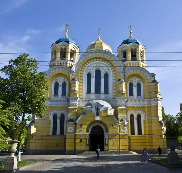 Kiev, Ucrânia, Vladimirskiy catedral — Fotografia de Stock