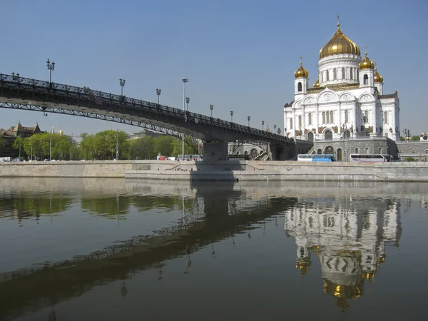 Catedral de Jesus Cristo Salvador, Moscou — Fotografia de Stock