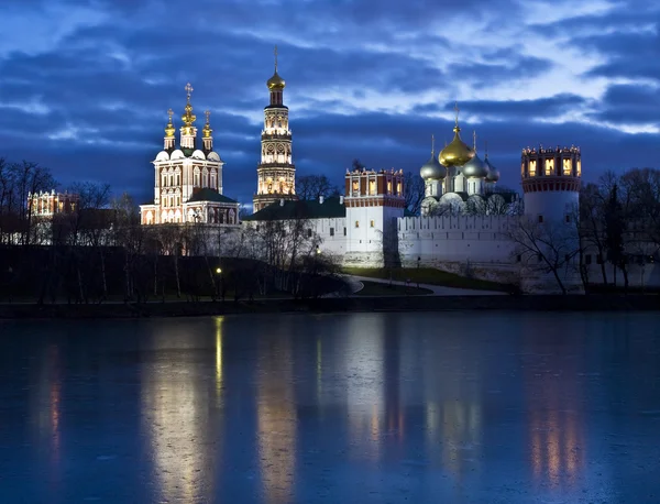 Moskva, novodevichiy klášter — Stock fotografie