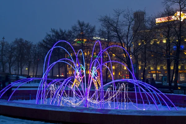 Electirc fountain, Moscow — Stock Photo, Image