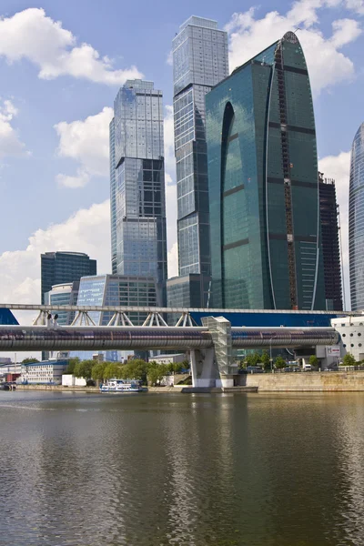 Moskwa, nowoczesne budynki — Zdjęcie stockowe