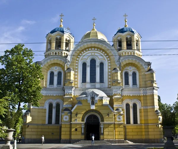 Kiev, Oekraïne, vladimirskiy kathedraal — Stockfoto