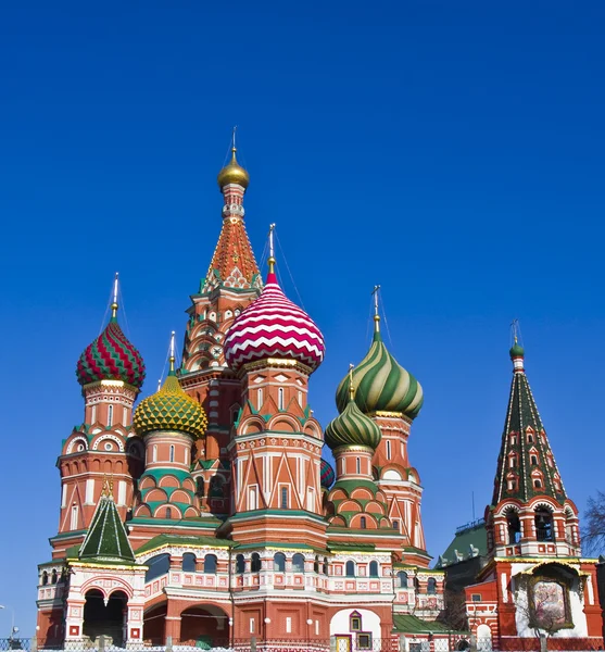 Moskva, st. basil's (intersession) katedral — Stockfoto