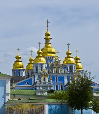 Kiev, Ukraine, Mihaylovskiy monastery clipart