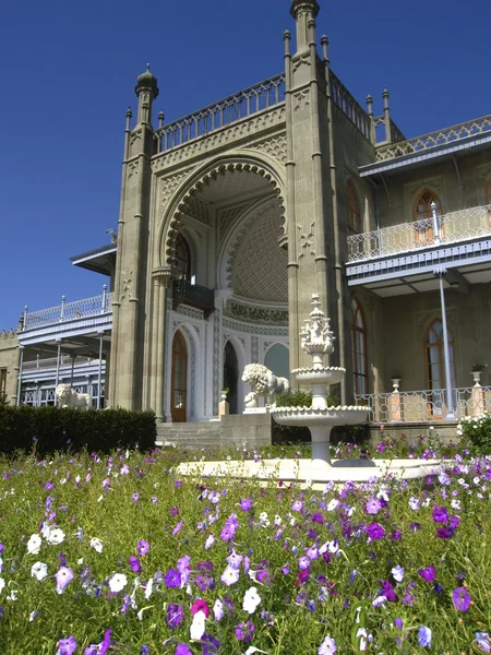 Woronzowskij-Palast, Krim — Stockfoto