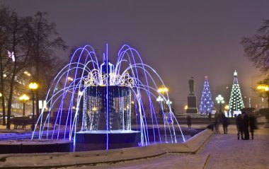 Elektrik çeşme, Moskova