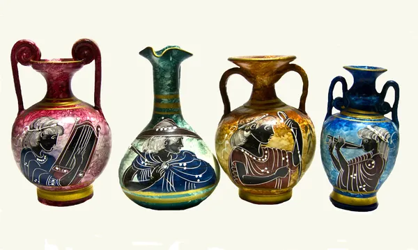 古代 amphoras — 图库照片