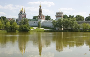 Moscow, Novodevichiy monastery clipart