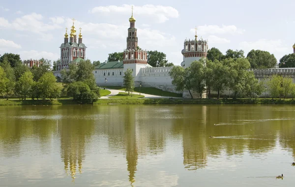 莫斯科，novodevichiy 修道院 — 图库照片