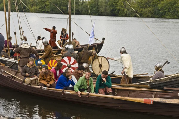 stock image Vikings, historical festival