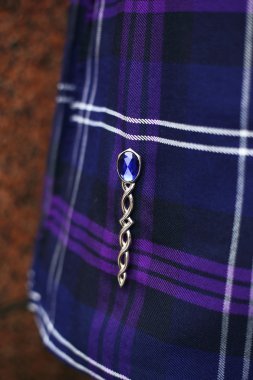 Traditional Scottish outfit clipart