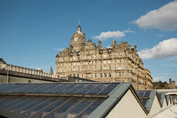 Edinburgh Stadt - Balmoral hotel. — Stockfoto