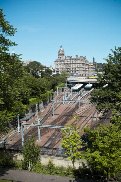 Edinburgh şehir. İskoçya. — Stok fotoğraf