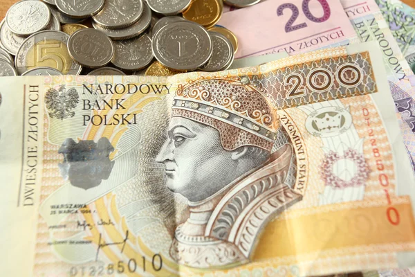 Πολωνικό νόμισμα - ζλότι — Φωτογραφία Αρχείου